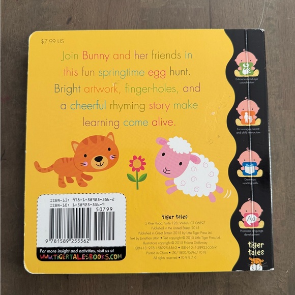 Chasing Racing Egg Hunt Board Book - Picture 2 of 3